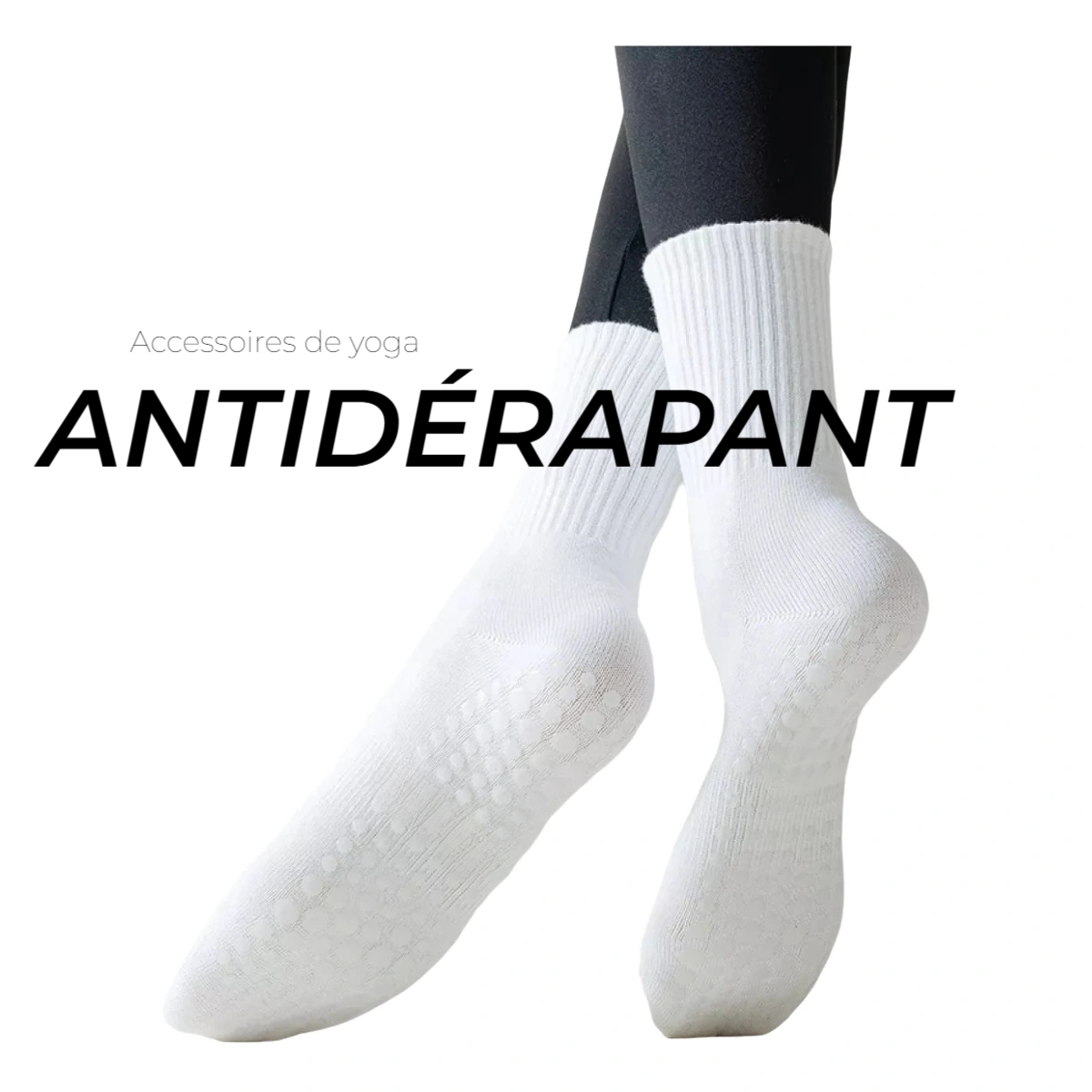 Chaussettes de yoga - Antidérapantes - Mystiq Yoga